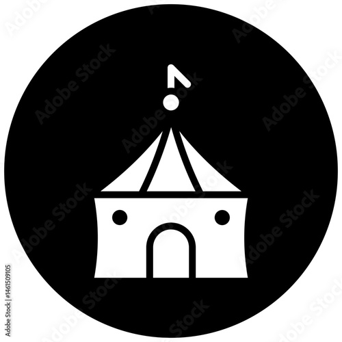 Circus Tent Icon
