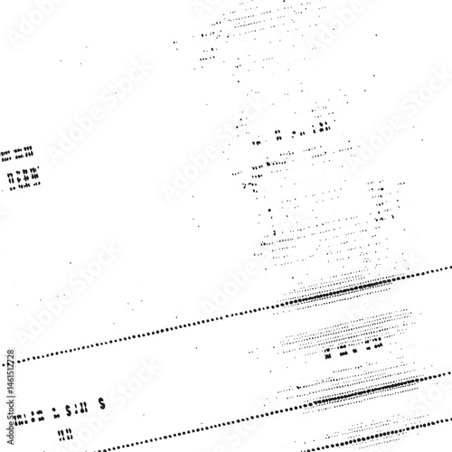 A dense of tiny dots covers a white surface.