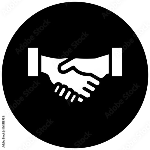 Deceptive Handshake Icon