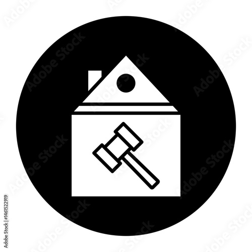 House Auction Icon