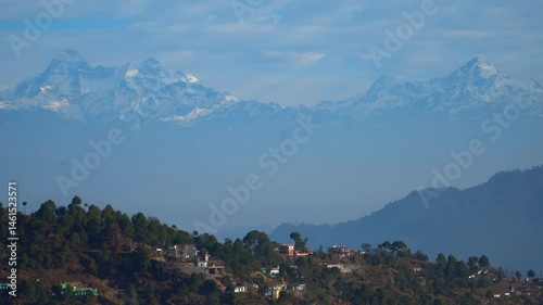 Mystical Morning at Kasar Devi with Majestic Nanda Devi Peak | Himalayan Range in Uttarakhand | 4K