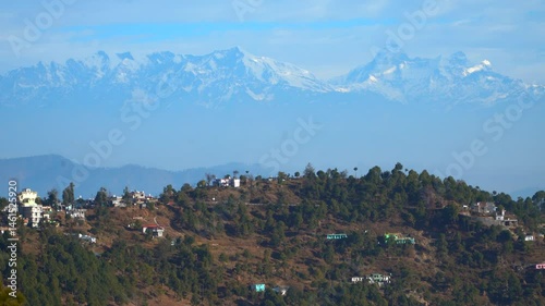 Mystical Morning at Kasar Devi with Nanda Devi Peak in the Uttarakhand Himalayas