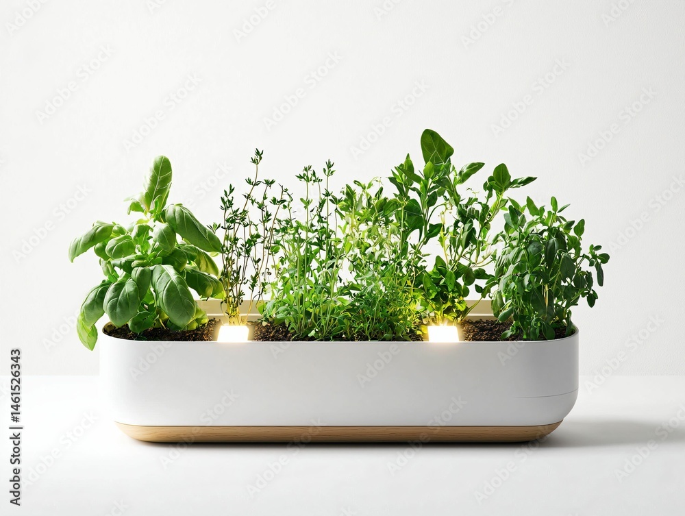 Fototapeta premium Indoor Herb Garden