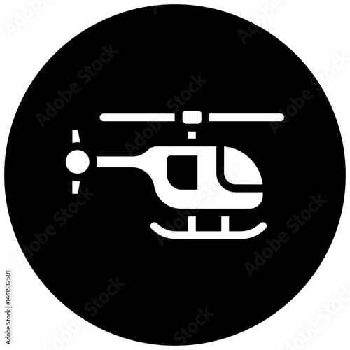 Firefighter Helicopter Icon