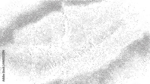 A textured grayscale of repeating dots covers the entire frame.
