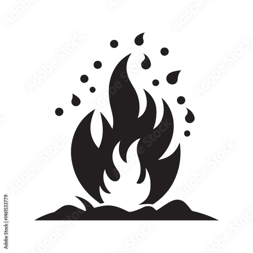 vector fire flames