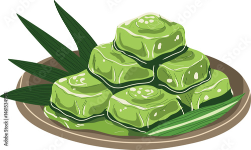 Pandanus Fruit Paste- sticky,sweet paste made from ripe pandanus 