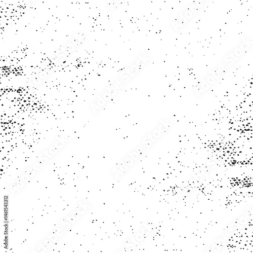 A dense scattering of small white dots covers a predominantly white background.