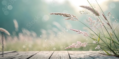 Minimalist Aesthetic Background with Soft Bokeh and Pastel Tones – Perfect for Stock Use