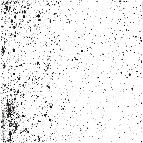 A dense field of small scattered white dots covers the