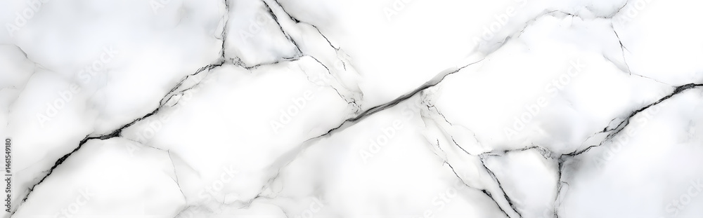 Fototapeta premium Elegant light gray marble texture background featuring natural veins for design projects