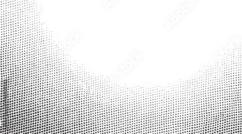 A dynamic layered of white dots transitions into a soft black gradient.