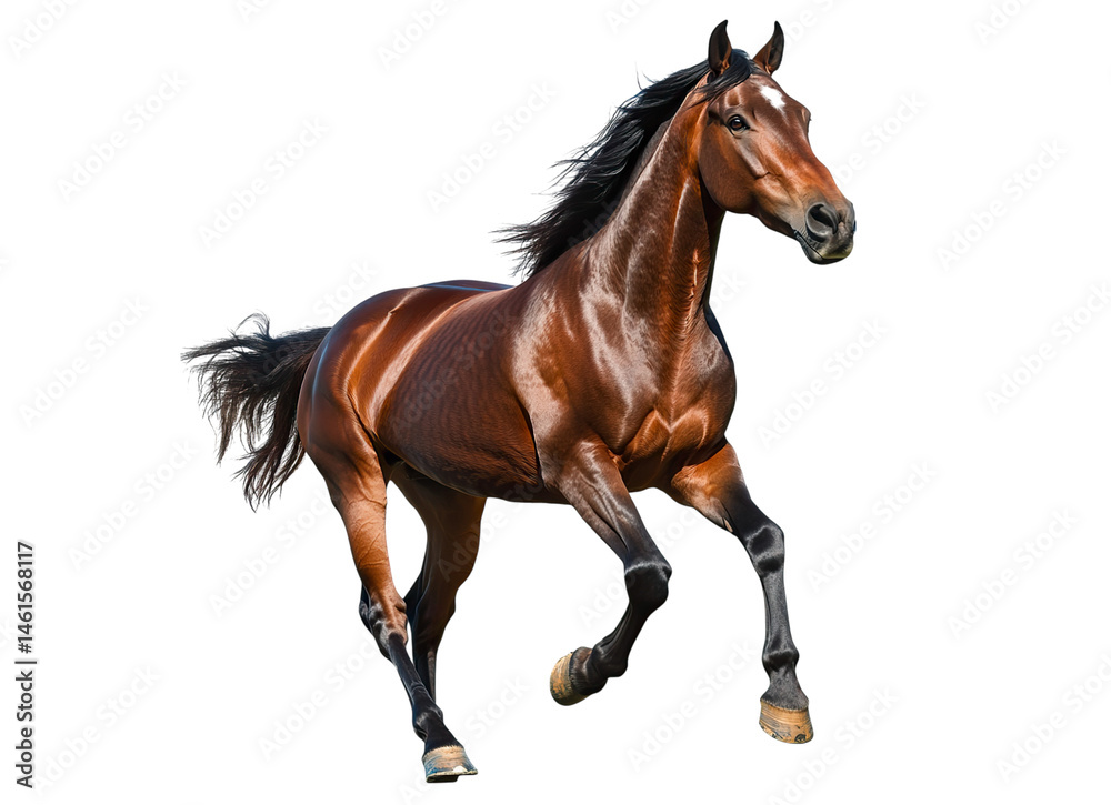 Obraz premium bay horse