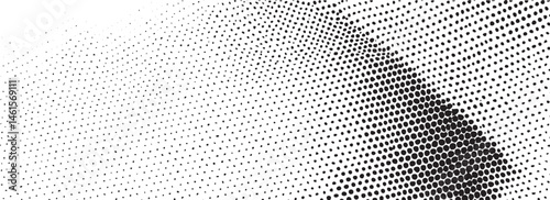 A blurred monochrome silhouette appears against a textured white background.