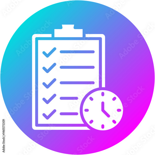 Time and Motion Study Icon