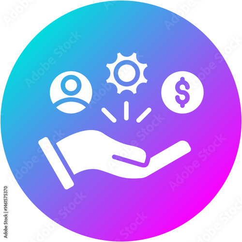 Resource Allocation Icon