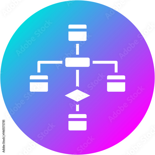 Process Flowchart Icon