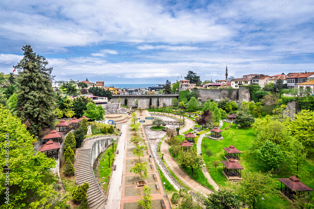The Zagnos Park view in Ortahisar District of Trabzon City