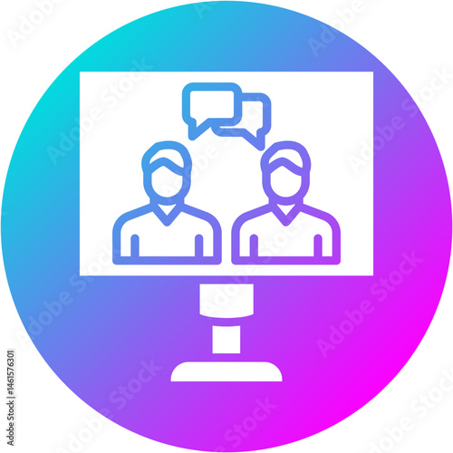 Digital Communication Icon