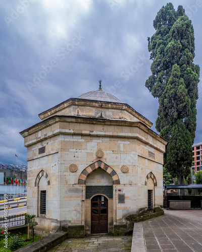 Obraz na płótnie The Gulbahar Hatun Mosque view in Trabzon City of Turkey w salonie