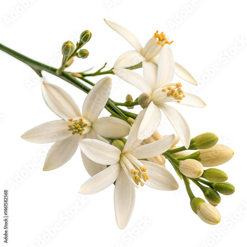 White Flowers Bunch