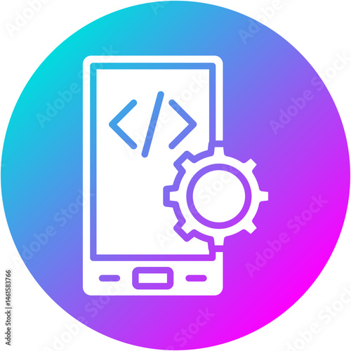 Mobile App Development Icon