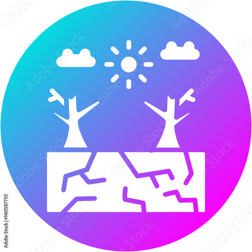 Arid Climate Icon