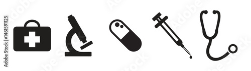 Health care vector icon. Medical care thin line icon. Containing doctor, medicine, hospital, treatment, healthcare, nurse, pills, clinic, etc. Vector illustration eps 10