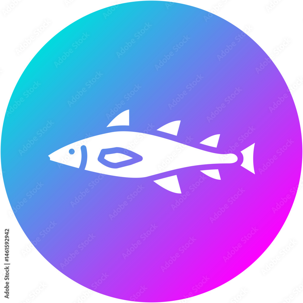 Fototapeta premium Haddock Icon