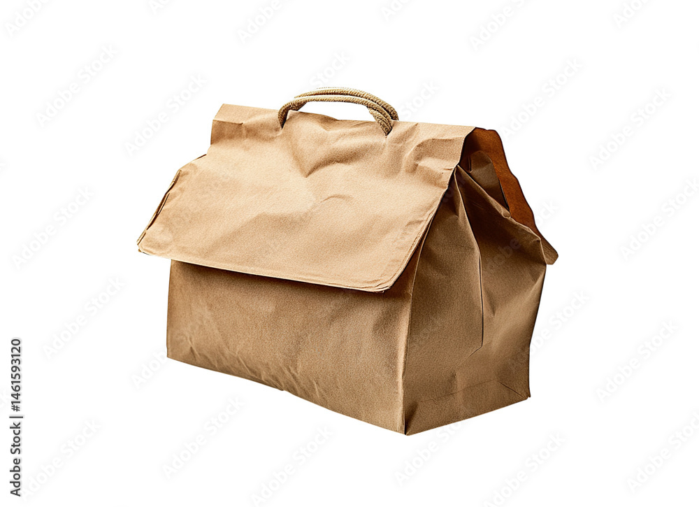 Obraz premium Brown Lunch Bag