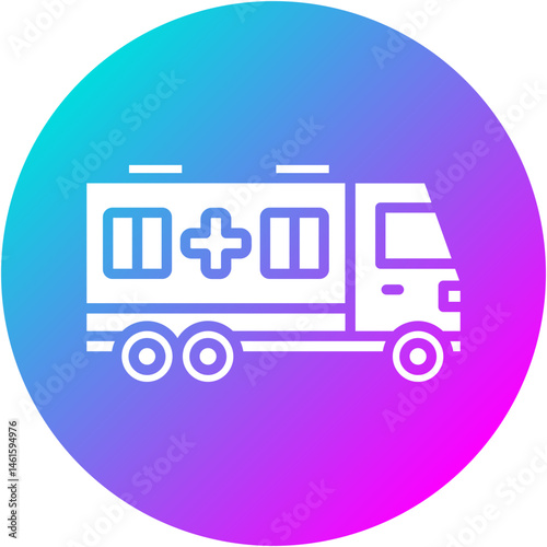 Mobile Clinic Icon