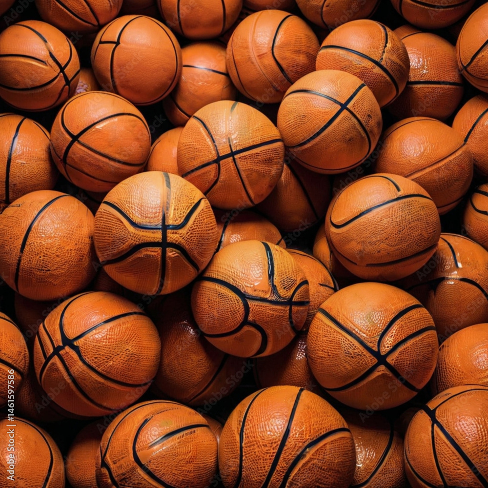 Obraz premium basketball ball background