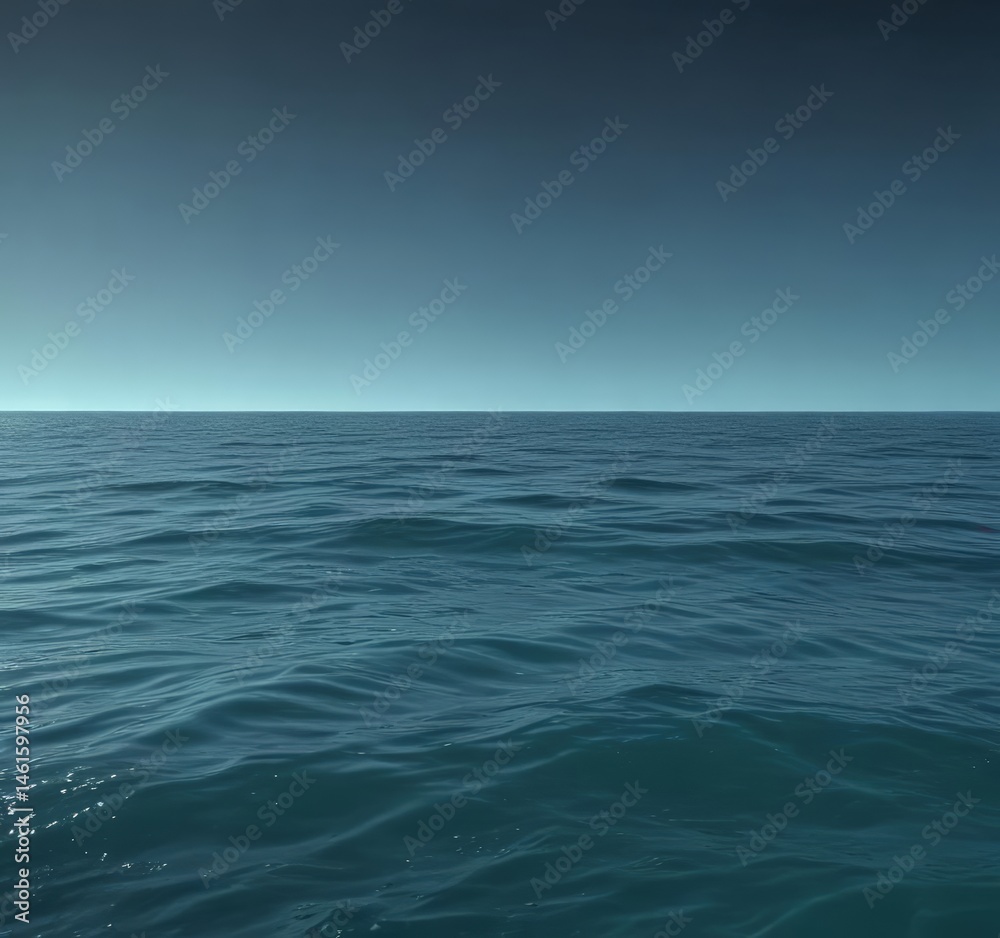 Fototapeta premium Subtle light blue to deep teal gradient, evokes tranquil ocean depths , turquoise, gradient