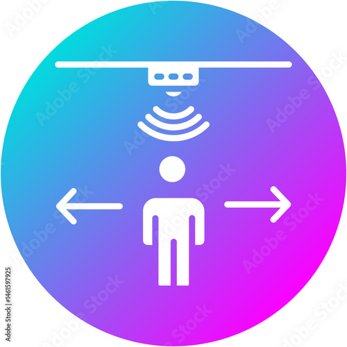 Motion Sensor Icon