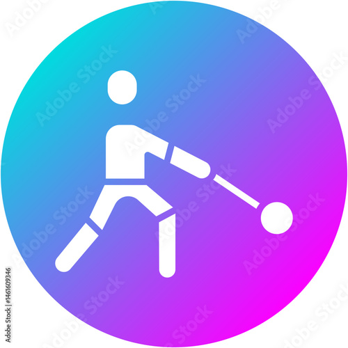 Hammer Throw Icon