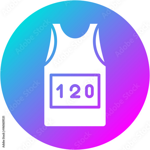 Running Bib Icon