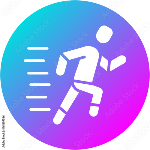 Running Symbol Icon
