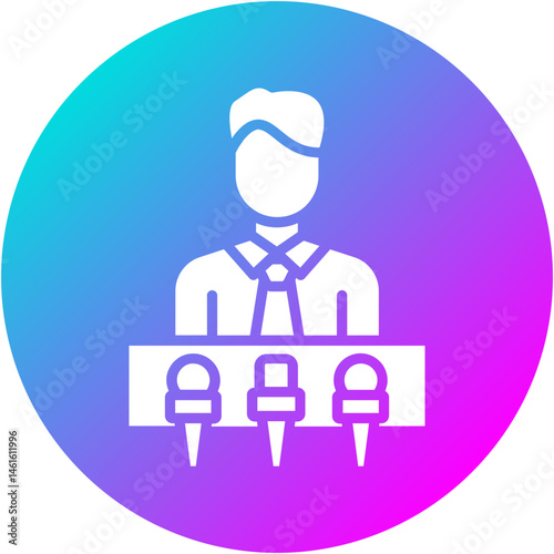 Press Conference Icon