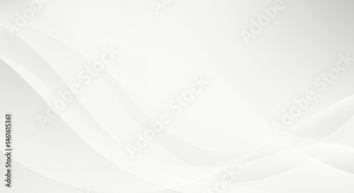 Subtle waves glide across a clean ethereal white canvas whispering of calm