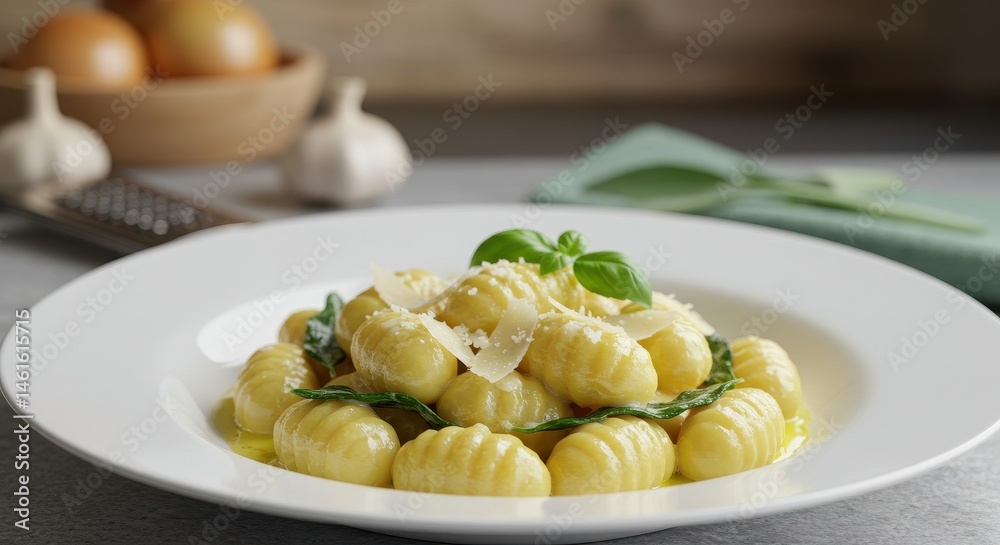 Delicious Creamy Spinach and Cheese Gnocchi Delicious Creamy Spinach and Cheese Gnocchi