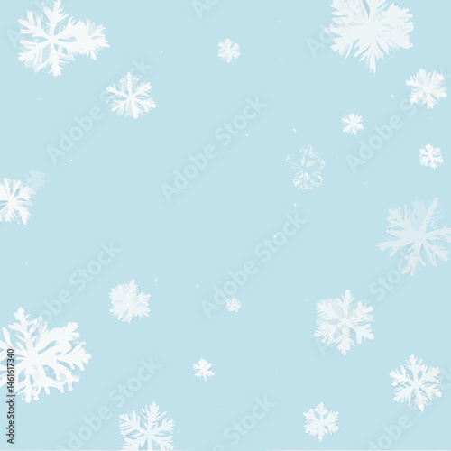 Winter Snowfall Background Collection – Frosty Patterns & Peaceful Landscapes