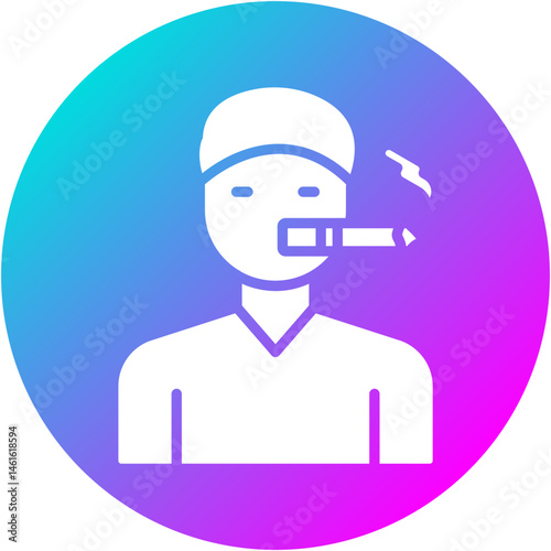 Tobacco Addiction Icon