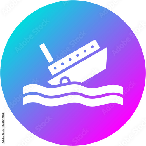 Sinking Ship Icon