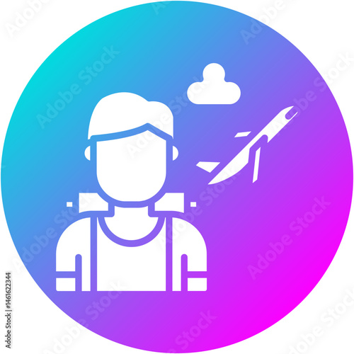 Avid Traveler Icon