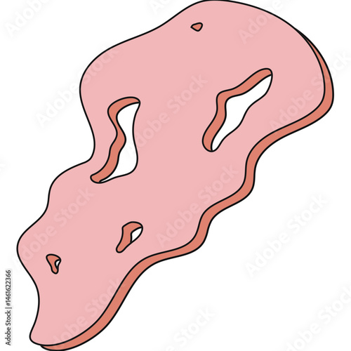 Abstract Smoke Shape
