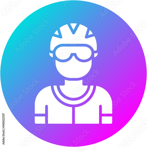 Cyclist Icon