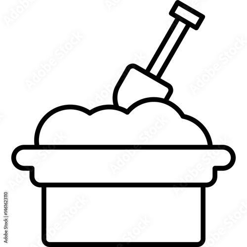 Outdoor Sandbox Icon