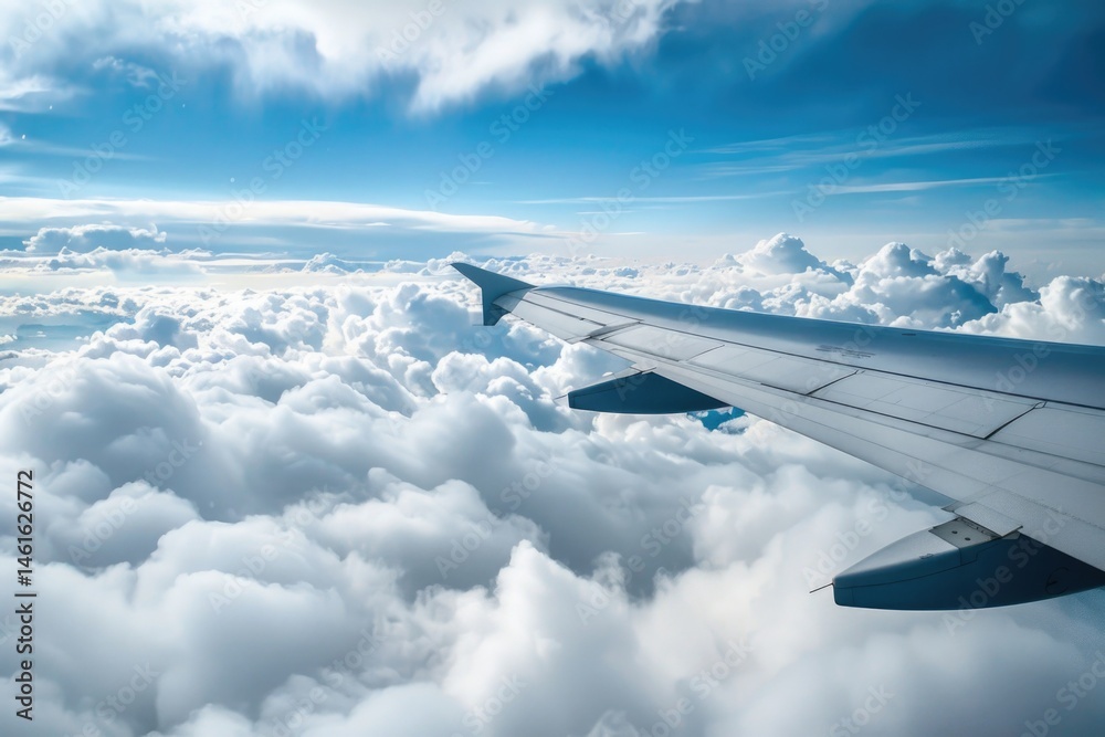 Obraz premium plane in the sky