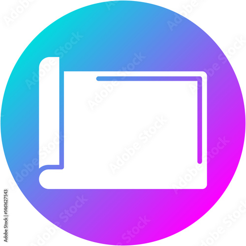 Blueprint Paper Icon