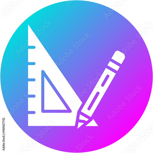 Drafting Triangle Icon